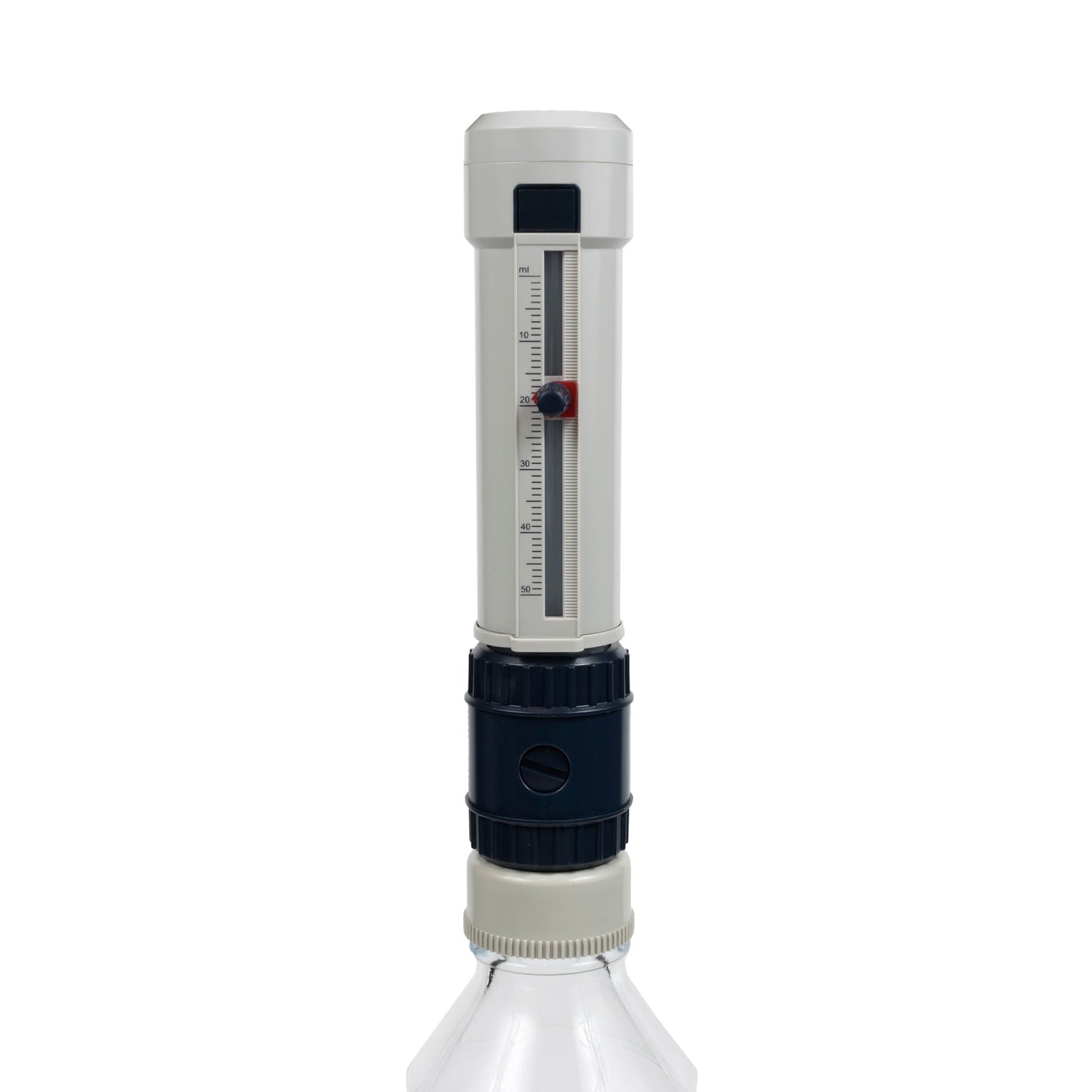DispensMate Pro Adjustable Bottle Top Dispenser, 1-10mL, 5 Neck Adaptors Included