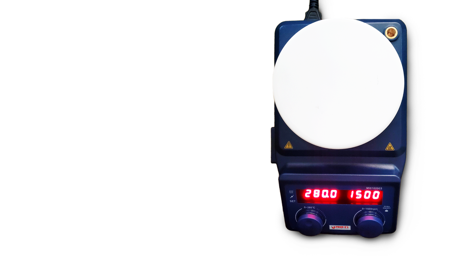 Blue LED Digital Magnetic Hotplate Stirrer Ceramic Hotplate