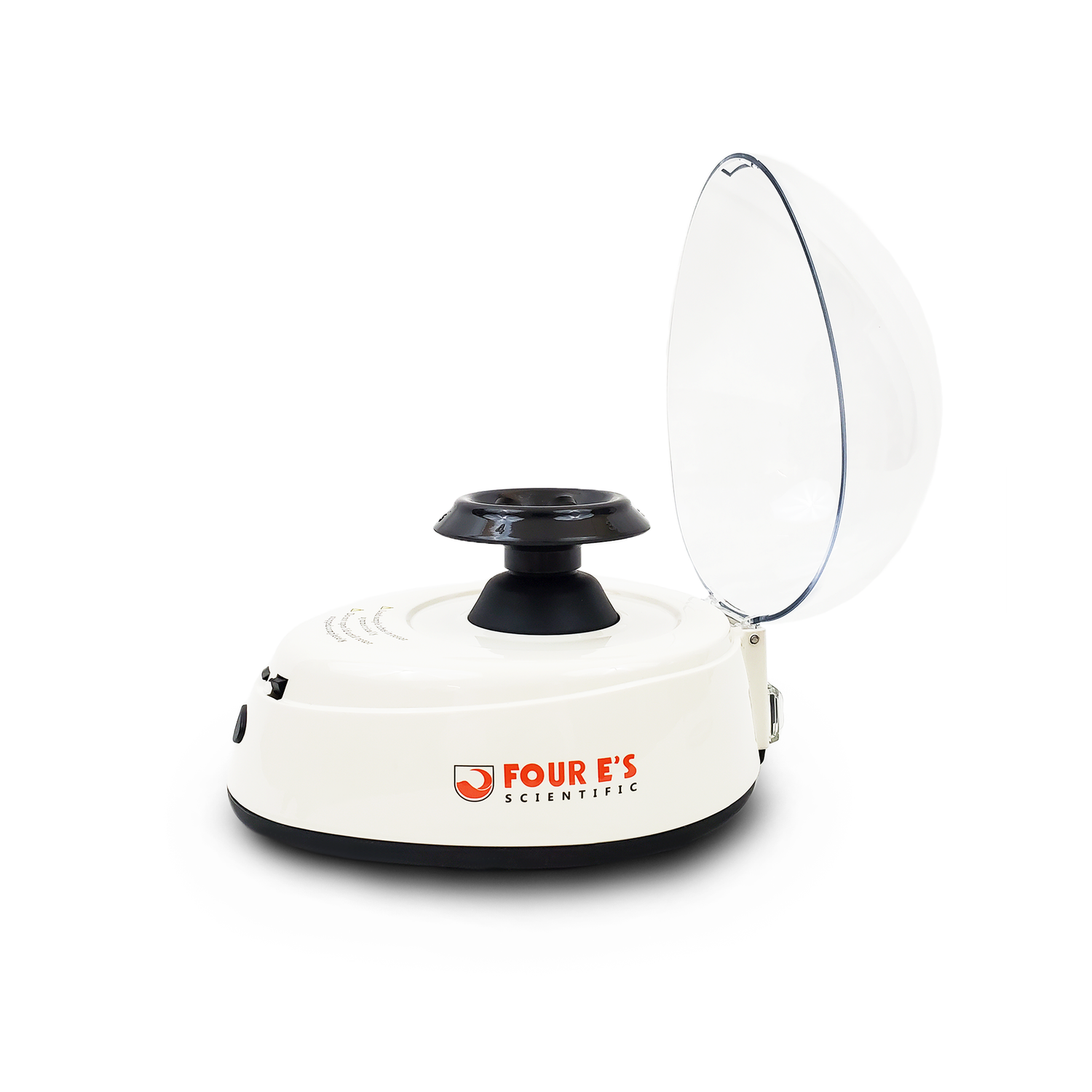 Mini Centrifuge Side View with Lid Open