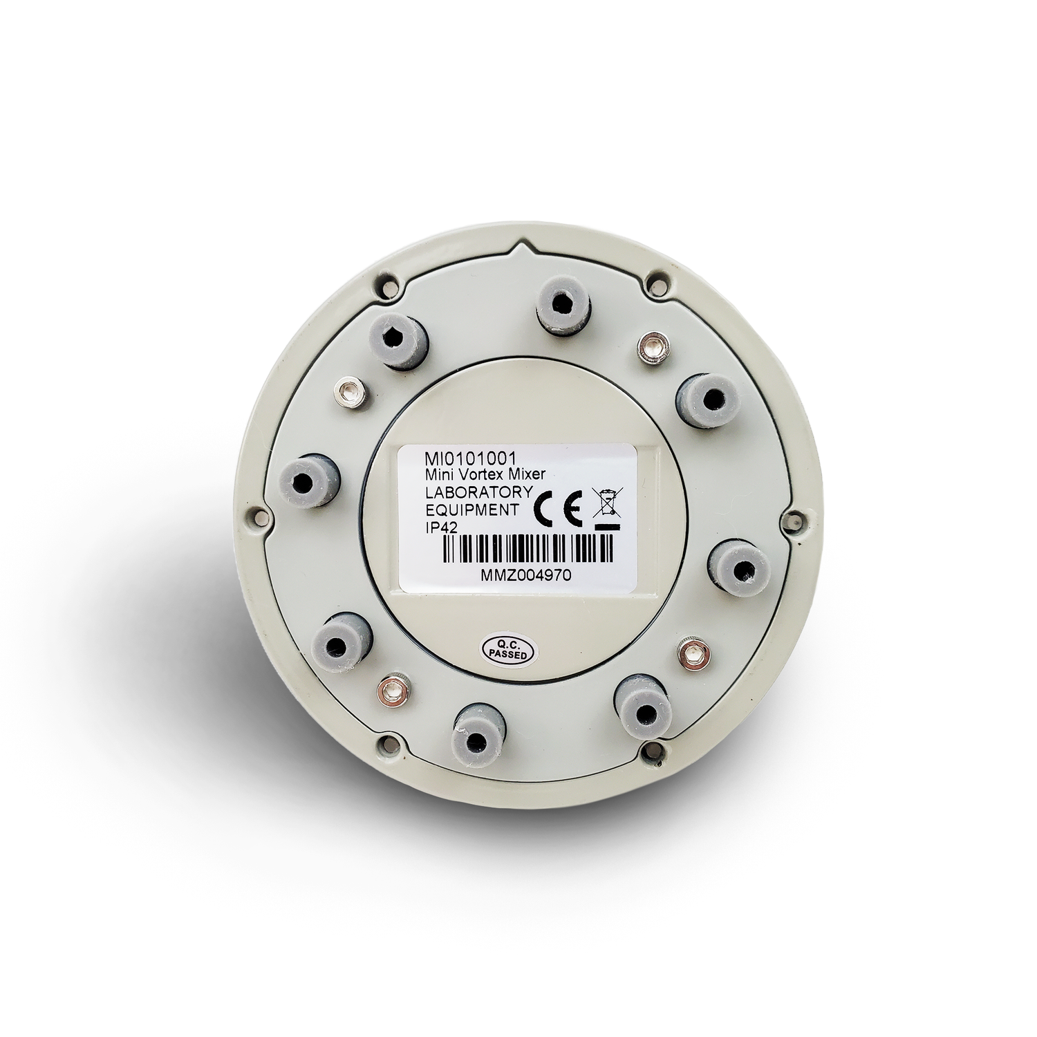 Blue Orbital Mini Vortex Mixer Bottom View