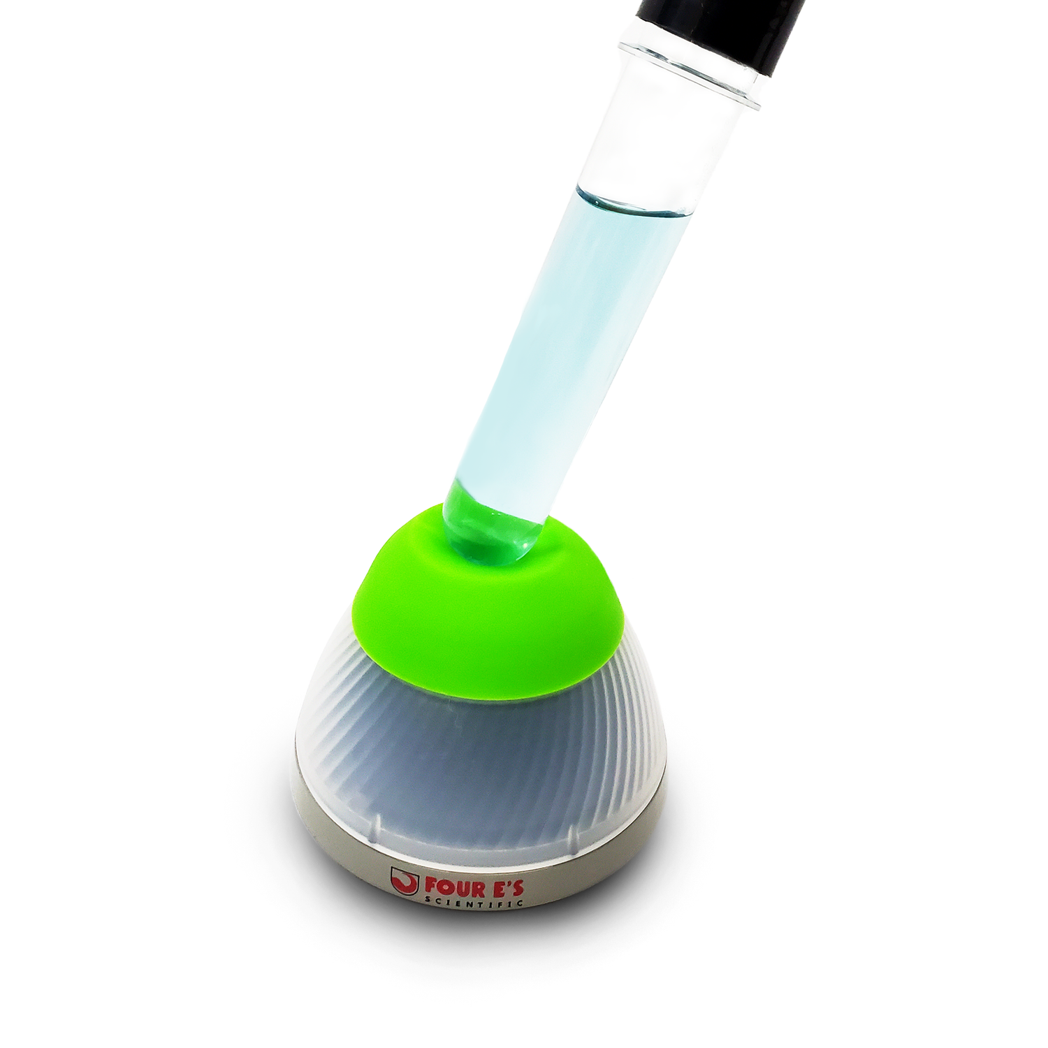 Green Orbital Mini Vortex Mixer with Glassware