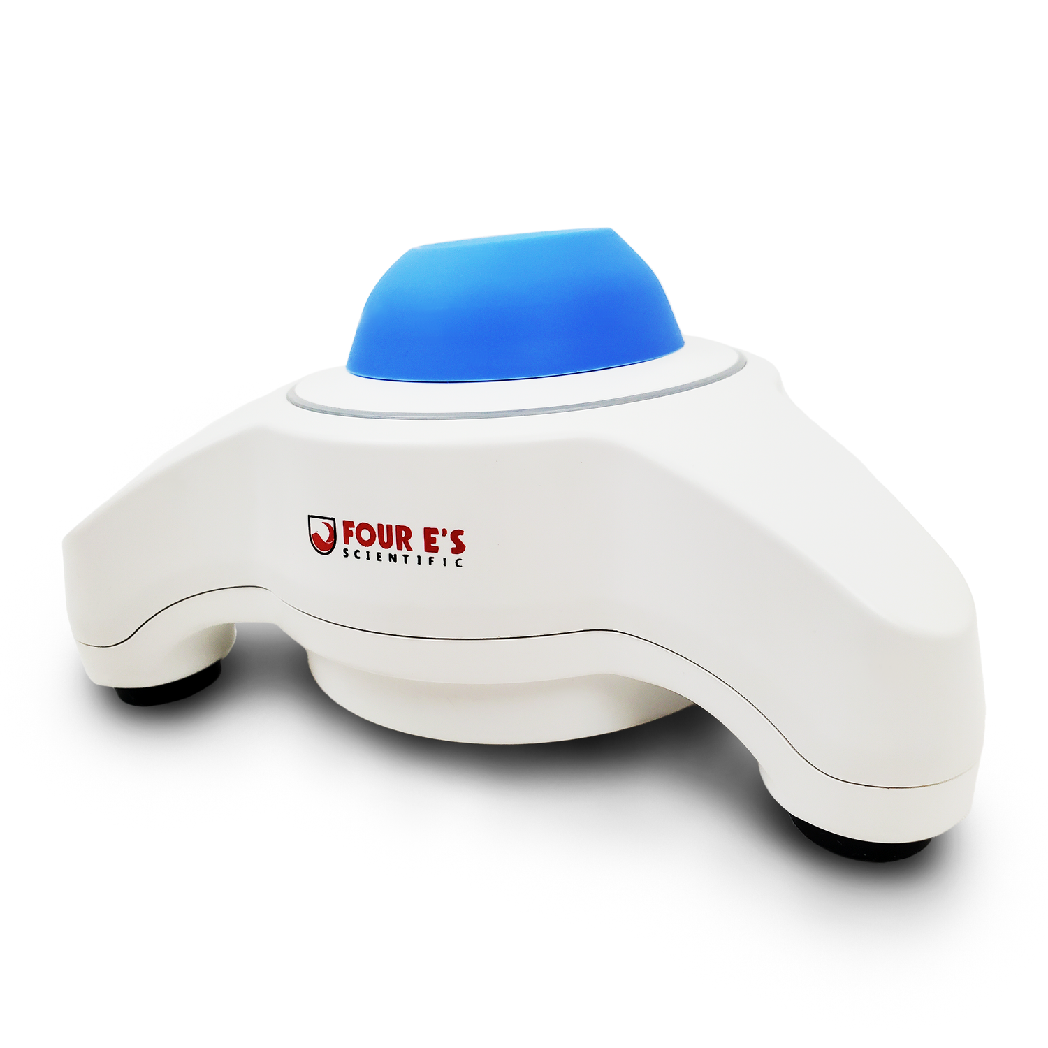 Blue Triangle Mini Vortex Mixer Angled View