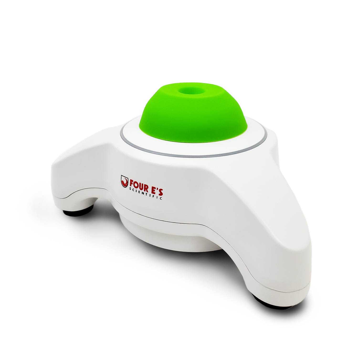 Green Triangle Mini Vortex Mixer Angled View