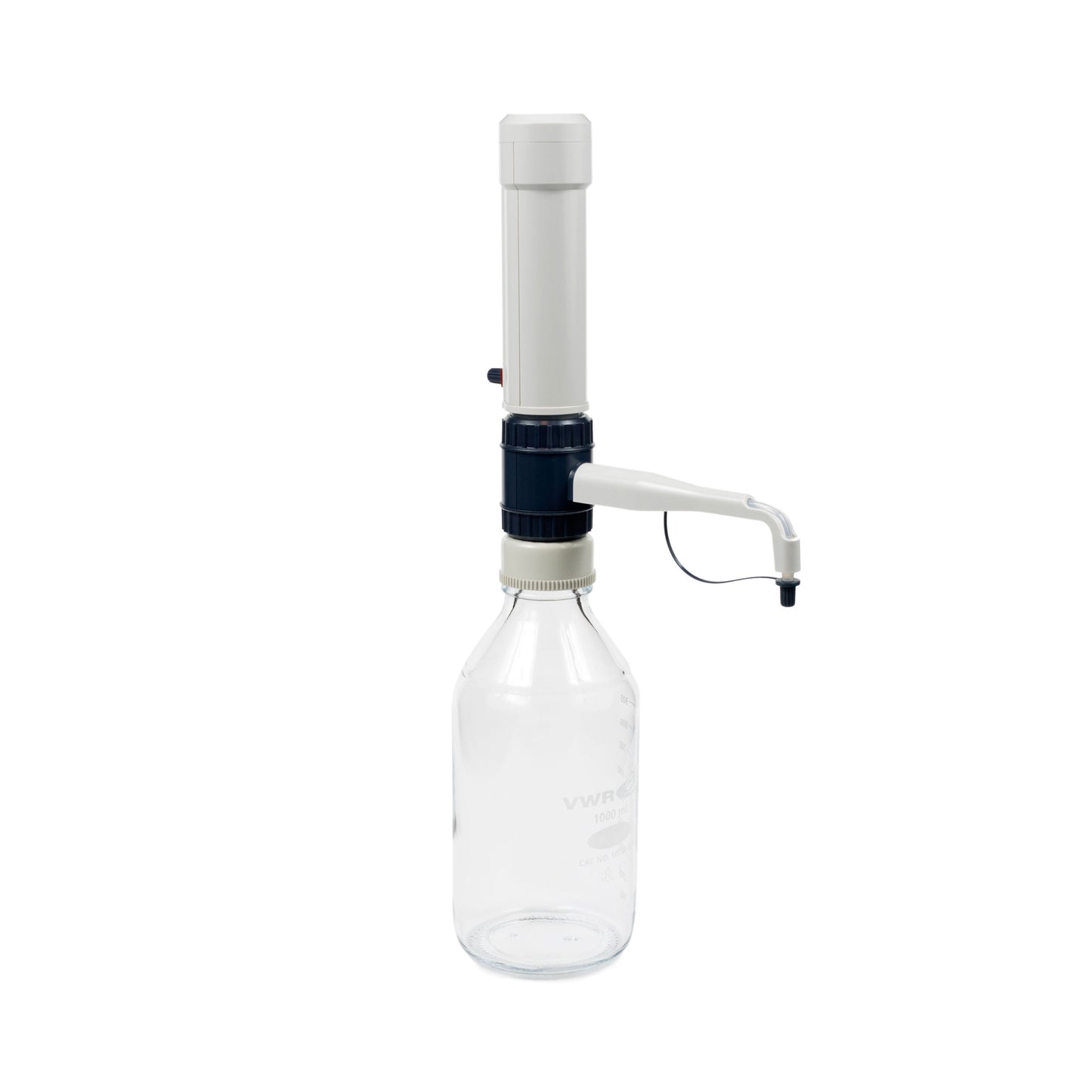 DispensMate Pro Adjustable Bottle Top Dispenser, 1-10mL, 5 Neck Adaptors Included