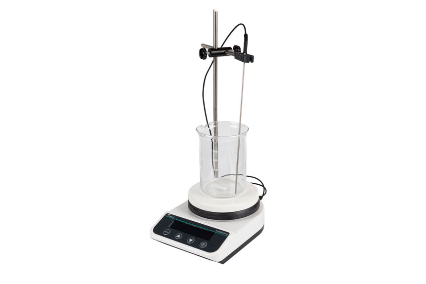 JOANLAB HS5S Digital Magnetic Stirrer Hot Plate | RT - 260°C Aluminum Hotplate | 2000 ML Large Capacity | 0-1500 RPM Mixing Speed | 135 MM Aluminum Heating Plate